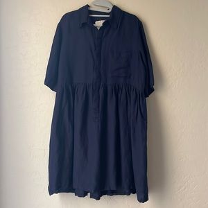 All Things Fabulous midi navy dress M